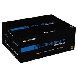 Power Supply|CHIEFTEC|500 Watts|Efficiency 80 PLUS BRONZE|PFC Active|ELP-500S