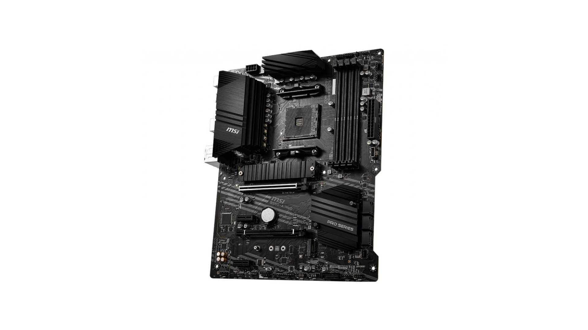 Mainboard|MSI|AMD B550|SAM4|ATX|2xPCI-Express 3.0 1x|1xPCI-Express 3.0 4x|2xM.2|1xPCI-Express 4.0 16x|Memory DDR Mainboard|MSI|AMD B550|SAM4|ATX|2xPCI-Express 3.0 1x|1xPCI-Express 3.0 4x|2xM.2|1xPCI-Express 4.0 16x|Memory DDR