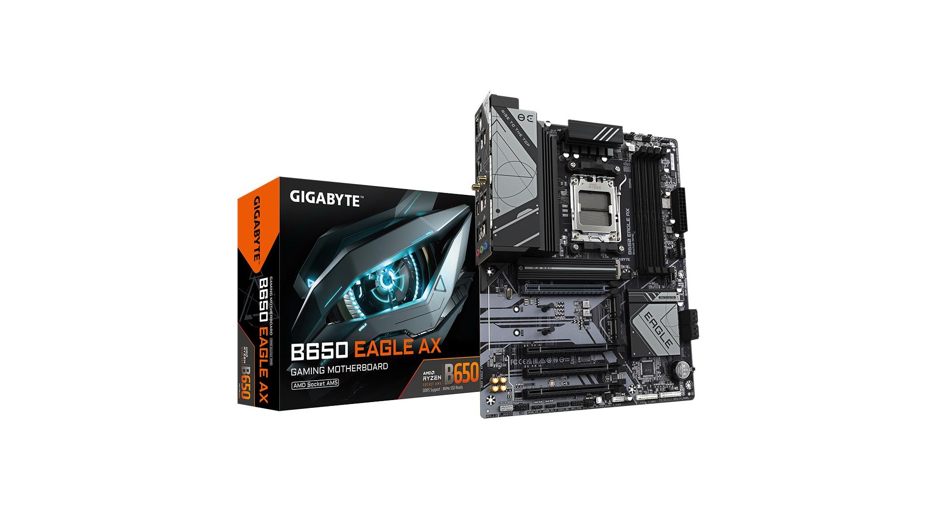 Mainboard|GIGABYTE|AMD B650|SAM5|ATX|Memory DDR5|Memory slots 4|1xPCI-Express 16x|3xPCI-Express 3.0 16x|3xM.2|2xHDM Mainboard|GIGABYTE|AMD B650|SAM5|ATX|Memory DDR5|Memory slots 4|1xPCI-Express 16x|3xPCI-Express 3.0 16x|3xM.2|2xHDM