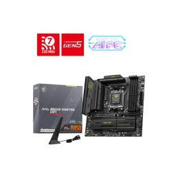 Mainboard|MSI|AMD B850|SAM5|Micro-ATX|Memory DDR5|Memory slots 4|1xPCI-Express 4.0 4x	|1xPCI-Express 4.0 8