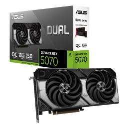 Graphics Card|ASUS|NVIDIA GeForce RTX 5070|12 GB|GDDR7|192 bit|PCIE 5.0 16x|Dual Slot Fansink|1xHDMI|3xDisplayPor