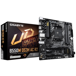 Gigabyte B550M DS3H AC R2 | Processor family AMD | Processor socket AM4 | DDR4 DIMM