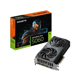 Graphics Card|GIGABYTE|NVIDIA GeForce RTX 5060|8 GB|GDDR7|128 bit|PCIE 5.0 16x|GPU 2497 MHz|Dual Slot Fansink|1xHDM