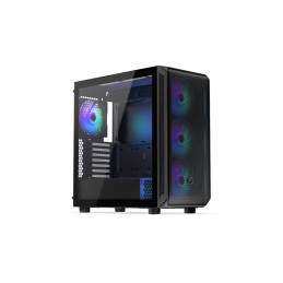 Case|ENDORFY|Arx 700 ARGB|MidiTower|Case product features Transparent panel|Not included|ATX|MicroATX|MiniITX|Colour Blac