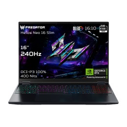 Acer Predator Helios Neo 16S AI OLED PHN16S-71-96S5 16" FHD i9-275HX/32GB/1000GB/NVIDIA GF RTX 5070 Ti/Win11/ENG kbd/Black/2Y Wa