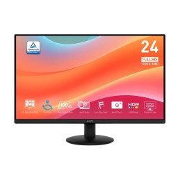 LCD Monitor|MSI|23.8"|Business|Matte|Panel IPS|1920x1080|16:9|100Hz|1 ms|Tilt|Colour Black|PROMP242L
