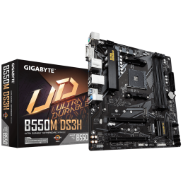 Gigabyte | B550M DS3H 1.0 | Processor family AMD | Processor socket AM4 | DDR4 DIMM | Memory slots 4