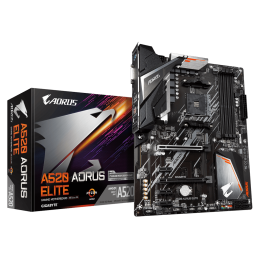 Gigabyte | A520 AORUS ELITE 1.0 | Processor family AMD | Processor socket AM4 | DDR4 DIMM | Memory slots 4