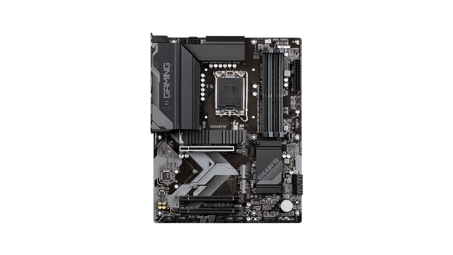 Gigabyte | B760 GAMING X DDR4 1.0 M/B | Processor family Intel | Processor socket LGA1700 | DDR4 DIMM | Memory slots 4 Gigabyte | B760 GAMING X DDR4 1.0 M/B | Processor family Intel | Processor socket LGA1700 | DDR4 DIMM | Memory slots 4