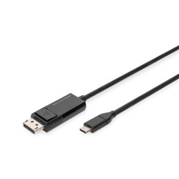 Digitus | Bi-Directional Adapter Cable 2 m | AK-300334-020-S | USB Type C to DisplayPort