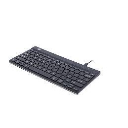KEYBOARD COMPACT BREAK ENG/BLACK RGOCOUSWDBL R-GO TOOLS