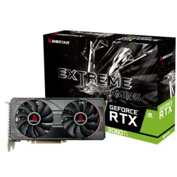 Graphics Card|BIOSTAR|NVIDIA GeForce RTX 3060 Ti|8 GB|GDDR6|256 bit|PCIE 4.0 16x|GPU 1410 MHz|Dual Slot Fansink|1xHDM