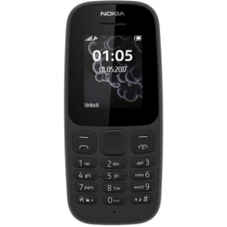 Nokia 105 (2017) Black, 1.4...