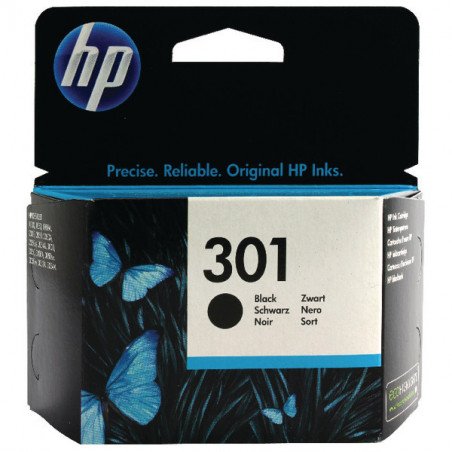 HP Cartridge HP 301 Ink, Black
